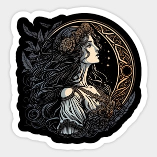 LADY MIDDAY Sticker